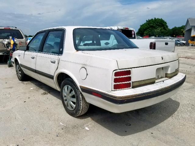 1G3AL54N9N6346177 - 1992 OLDSMOBILE CUTLASS CI თეთრი ფოტო 3