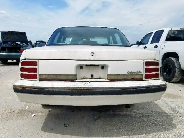 1G3AL54N9N6346177 - 1992 OLDSMOBILE CUTLASS CI თეთრი ფოტო 9