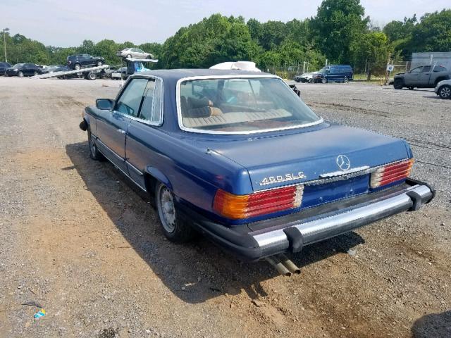 10702412012512 - 1976 MERCEDES-BENZ CL BLUE photo 3