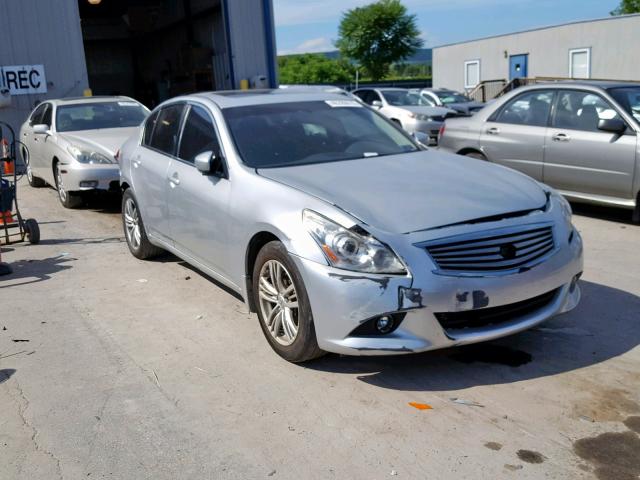 JN1CV6AR5DM759355 - 2013 INFINITI G37 SILVER photo 1