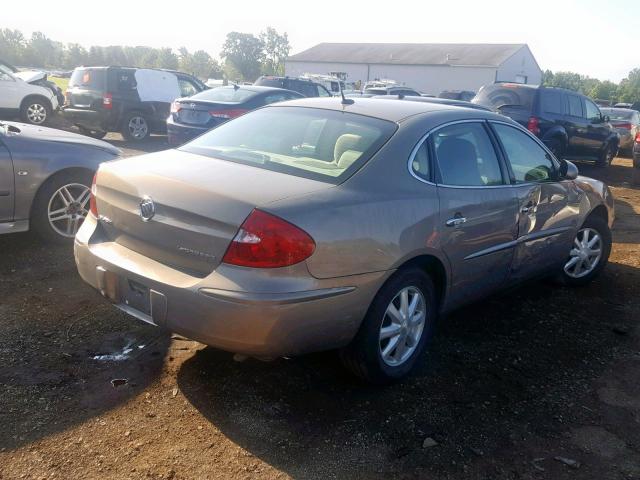 2G4WC582061308587 - 2006 BUICK LACROSSE C BROWN photo 4