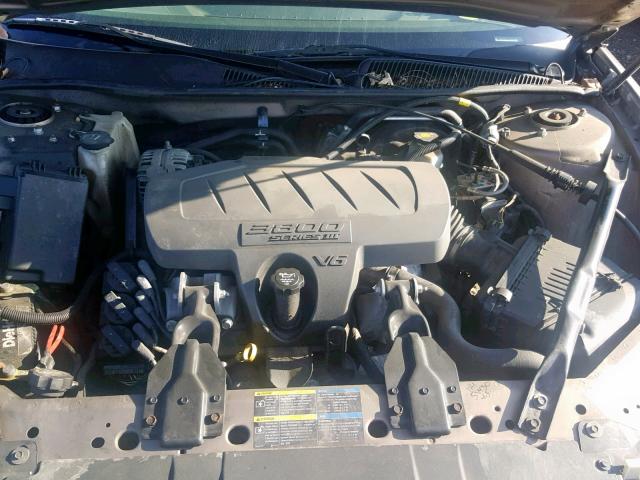 2G4WC582061308587 - 2006 BUICK LACROSSE C BROWN photo 7