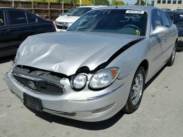 2G4WD562451221967 - 2005 BUICK LACROSSE C SILVER photo 2