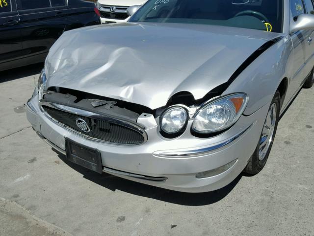 2G4WD562451221967 - 2005 BUICK LACROSSE C SILVER photo 9