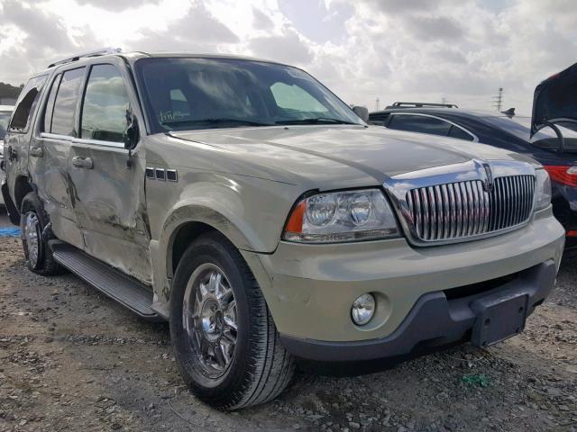 5LMEU68H93ZJ09072 - 2003 LINCOLN AVIATOR Qızıl foto 1