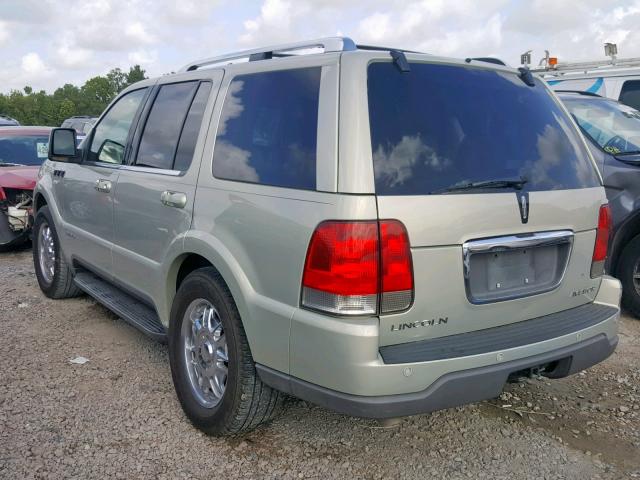 5LMEU68H93ZJ09072 - 2003 LINCOLN AVIATOR Qızıl foto 3