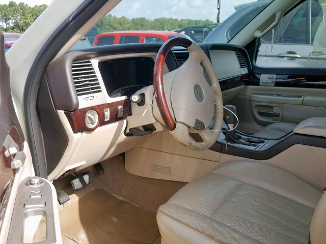 5LMEU68H93ZJ09072 - 2003 LINCOLN AVIATOR Qızıl foto 9