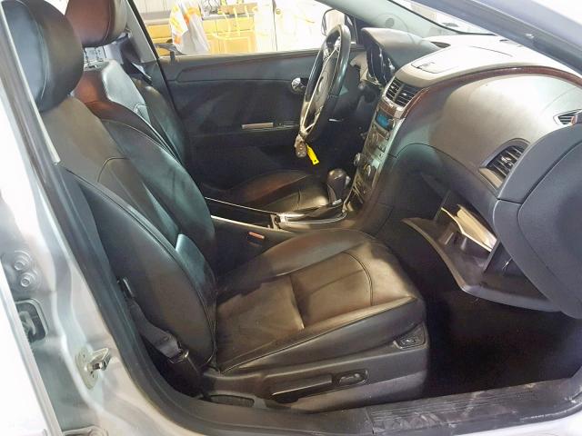 1G1ZE5E1XBF325772 - 2011 CHEVROLET MALIBU LTZ ნაცრისფერი ფოტო 5