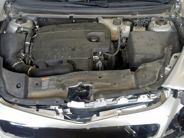 1G1ZE5E1XBF325772 - 2011 CHEVROLET MALIBU LTZ ნაცრისფერი ფოტო 7