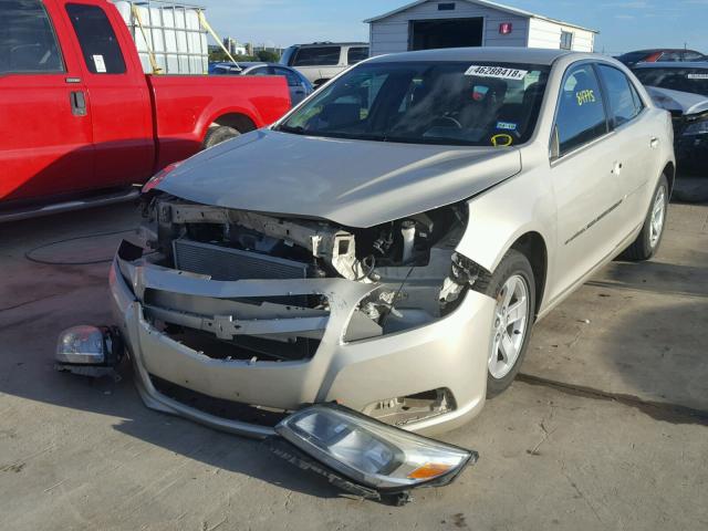 1G11B5SA9DF152694 - 2013 CHEVROLET MALIBU LS 金色 照片 2