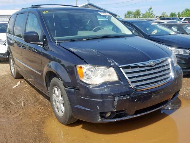 2A4RR5DX6AR382263 - 2010 CHRYSLER TOWN & COU BLUE photo 1