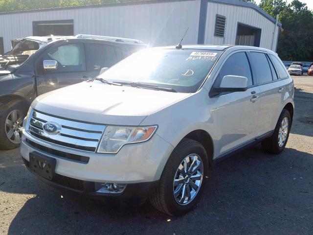 2FMDK38C57BB64358 - 2007 FORD EDGE SEL WHITE photo 2