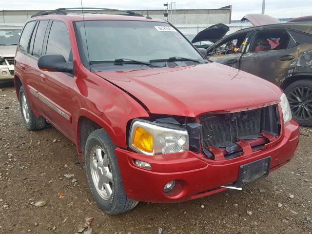 1GKDT13S842120543 - 2004 GMC ENVOY RED photo 1