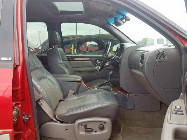 1GKDT13S842120543 - 2004 GMC ENVOY RED photo 5