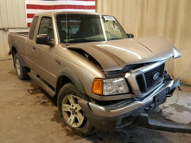 1FTZR45E74PA11972 - 2004 FORD RANGER SUP TAN photo 1