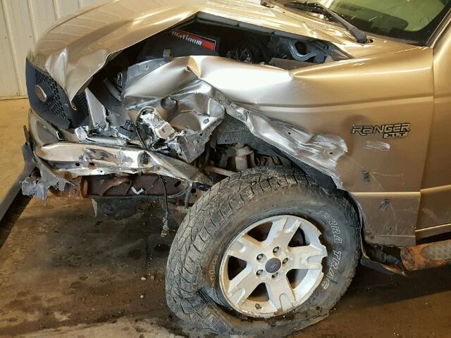 1FTZR45E74PA11972 - 2004 FORD RANGER SUP TAN photo 9