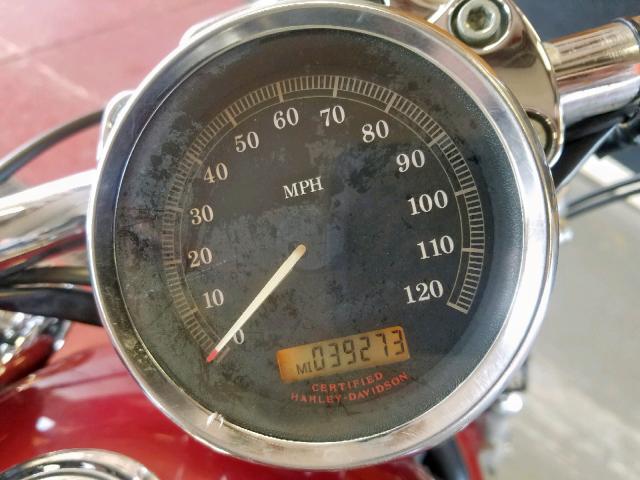 1HD1CGP185K402474 - 2005 HARLEY-DAVIDSON XL1200 C RED photo 8