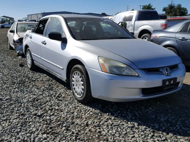 1HGCM56124A102576 - 2004 HONDA ACCORD DX SILVER photo 1