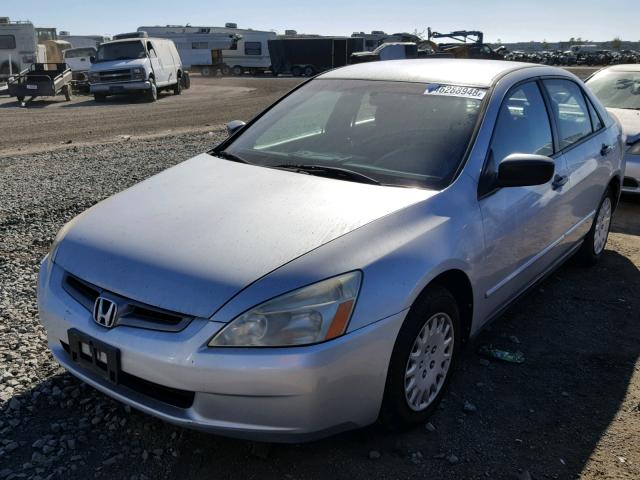 1HGCM56124A102576 - 2004 HONDA ACCORD DX SILVER photo 2