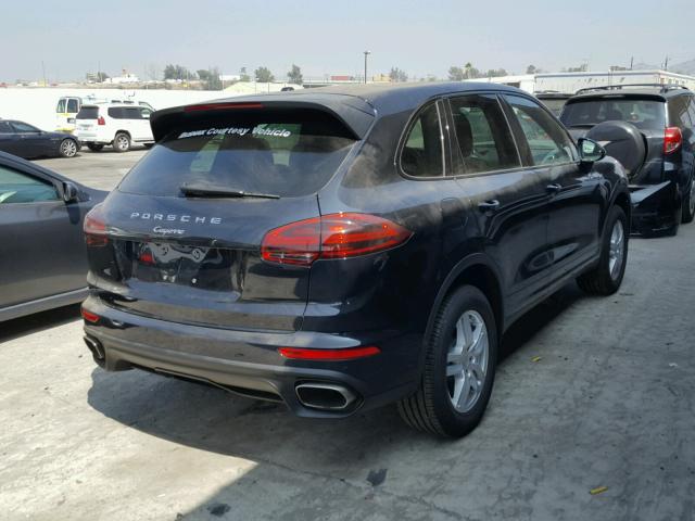 WP1AA2A2XJKA03831 - 2018 PORSCHE CAYENNE BLUE photo 4