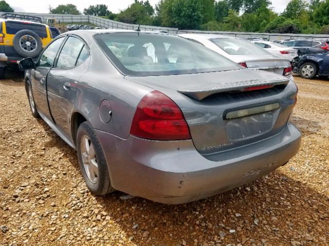 2G2WP552081132502 - 2008 PONTIAC GRAND PRIX GRAY photo 3