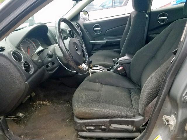 2G2WP552081132502 - 2008 PONTIAC GRAND PRIX GRAY photo 5