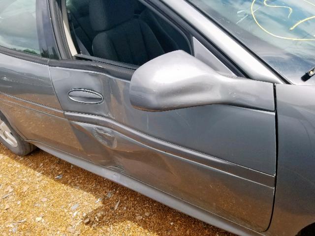 2G2WP552081132502 - 2008 PONTIAC GRAND PRIX GRAY photo 9