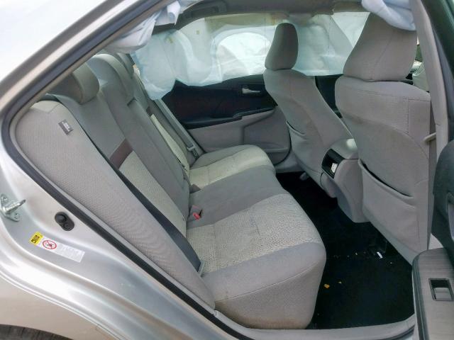 4T1BF1FK8CU043502 - 2012 TOYOTA CAMRY BASE SILVER photo 6