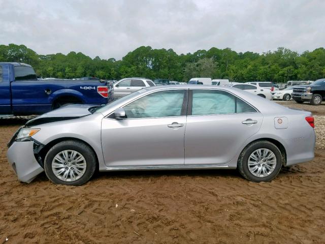 4T1BF1FK8CU043502 - 2012 TOYOTA CAMRY BASE SILVER photo 9