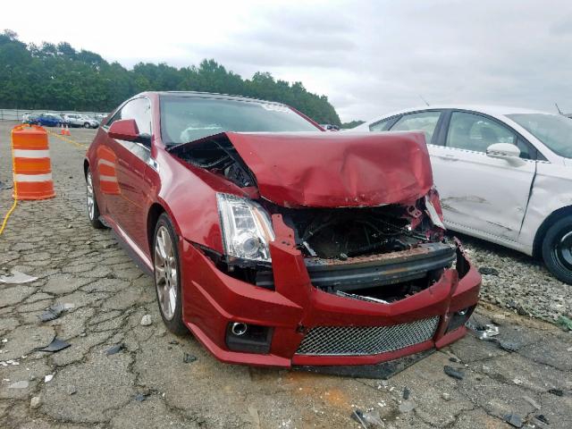 1G6DP1ED0B0115704 - 2011 CADILLAC CTS PREMIU RED photo 1