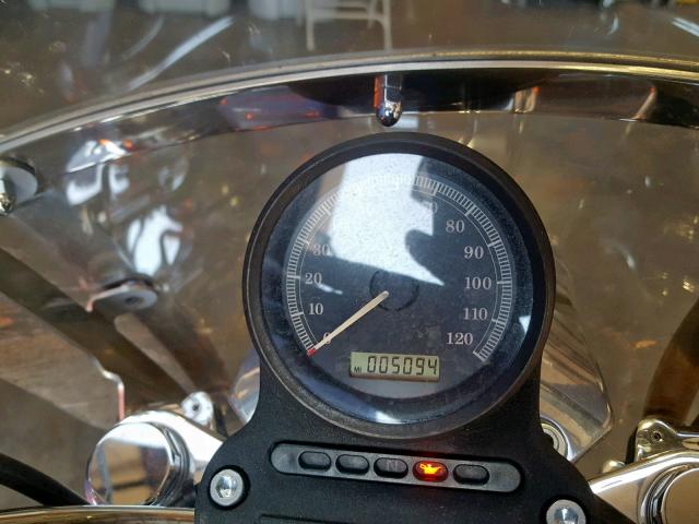 1HD4CR210DC445263 - 2013 HARLEY-DAVIDSON XL883 SUPE BLUE photo 8