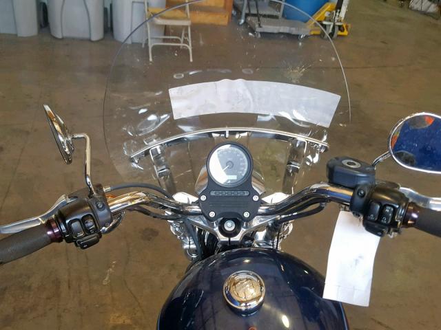 1HD4CR210DC445263 - 2013 HARLEY-DAVIDSON XL883 SUPE BLUE photo 9