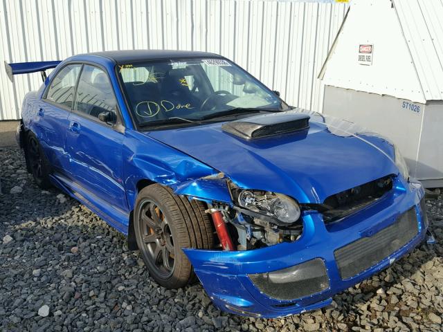 JF1GD70624L521764 - 2004 SUBARU IMPREZA WR BLUE photo 1