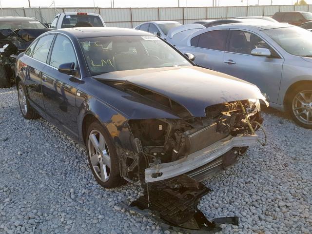 WAUDH74F98N150606 - 2008 AUDI A6 3.2 QUA BLUE photo 1