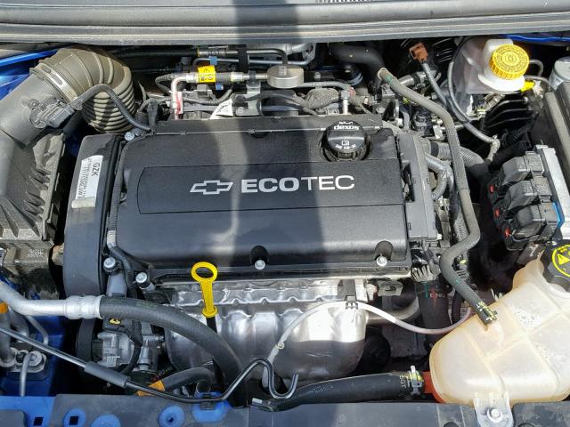 1G1JB5SH2H4174986 - 2017 CHEVROLET SONIC LS BLUE photo 7