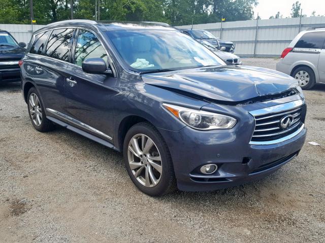 5N1AL0MM4DC331026 - 2013 INFINITI JX35 GRAY photo 1