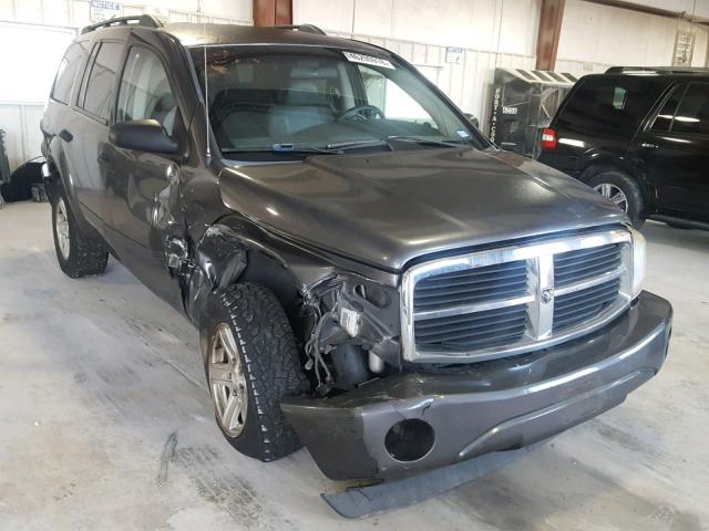 1D4HD48NX4F150105 - 2004 DODGE DURANGO SL GRAY photo 1