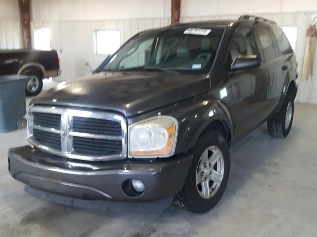 1D4HD48NX4F150105 - 2004 DODGE DURANGO SL GRAY photo 2