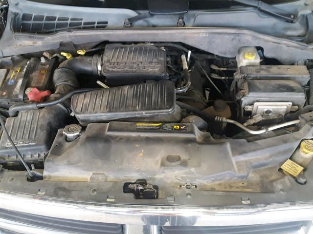 1D4HD48NX4F150105 - 2004 DODGE DURANGO SL GRAY photo 7