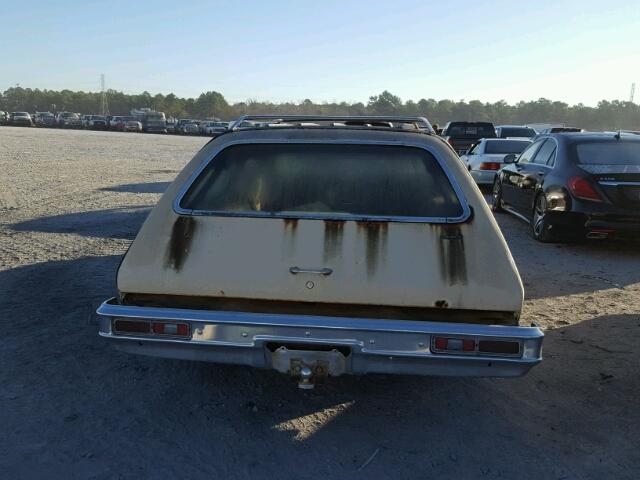 1035L5Z457122 - 1975 CHEVROLET MALIBU CLA BEIGE photo 10