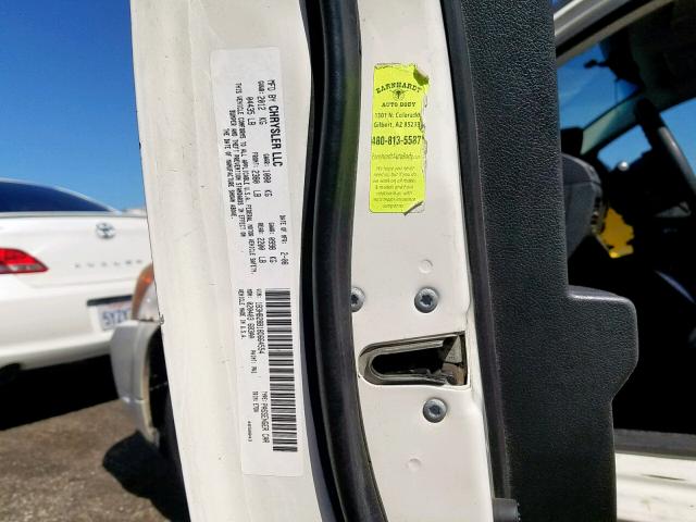 1B3HB28B18D664554 - 2008 DODGE CALIBER WHITE photo 10