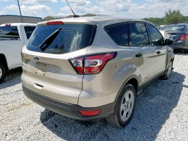 1FMCU0F70HUC07400 - 2017 FORD ESCAPE S GOLD photo 4