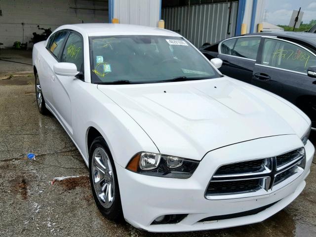 2C3CDXHG5CH129089 - 2012 DODGE CHARGER SX WHITE photo 1