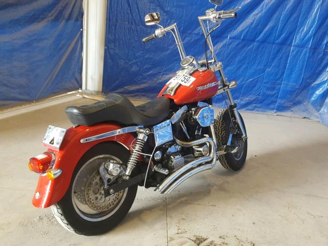 1HD1GGL11RY311219 - 1994 HARLEY-DAVIDSON FXDS CONVE RED photo 4