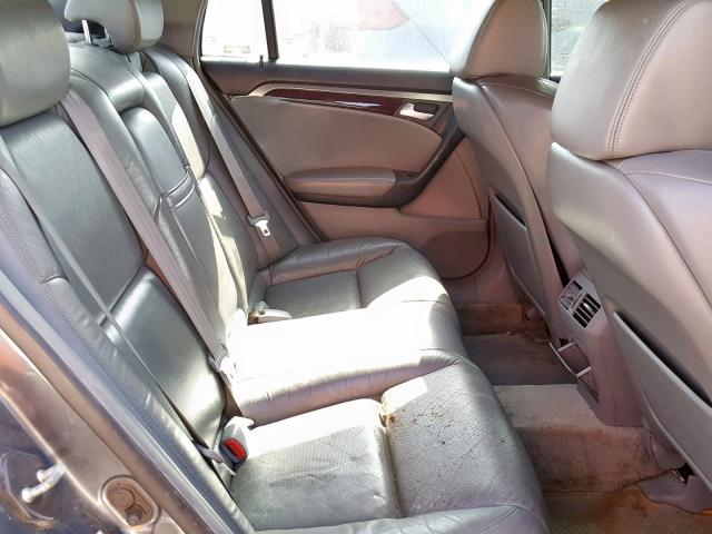 19UUA66276A029574 - 2006 ACURA 3.2TL GRAY photo 6