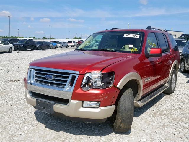 1FMEU74E46UB53356 - 2006 FORD EXPLORER E RED photo 2