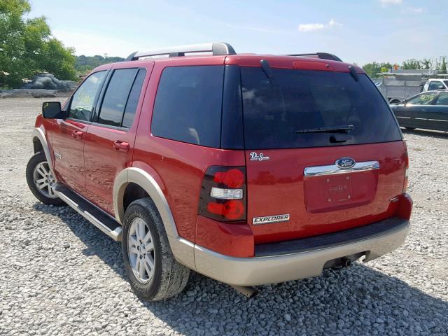 1FMEU74E46UB53356 - 2006 FORD EXPLORER E RED photo 3