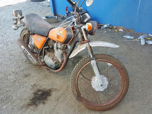 XL1752018312 - 1974 HONDA MOTORCYCLE ORANGE photo 1