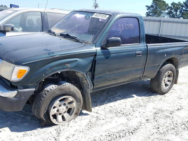 4TANM92N4XZ440070 - 1999 TOYOTA TACOMA PRE GREEN photo 10