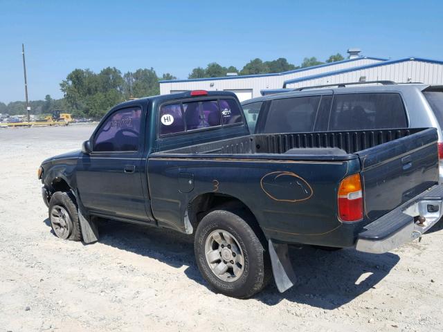 4TANM92N4XZ440070 - 1999 TOYOTA TACOMA PRE GREEN photo 3